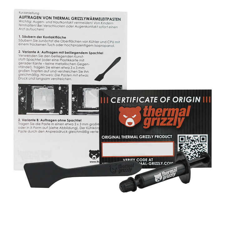 Thermal Grizzly Kryonaut – pâte thermique haute performance