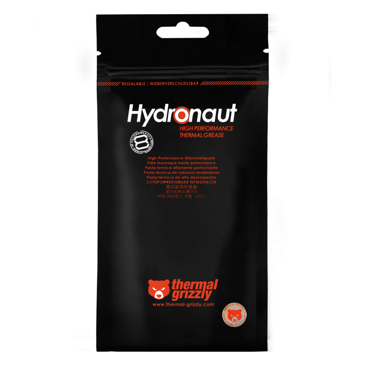 Thermal Grizzly Hydronaut – pâte thermique sans silicone watercooling