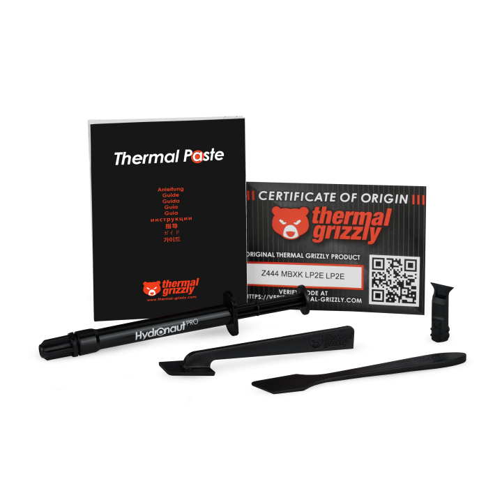 Thermal Grizzly Hydronaut Pro – pâte thermique sans silicone haut de gamme