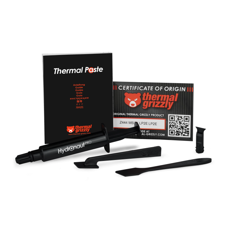 Thermal Grizzly Hydronaut Pro – pâte thermique sans silicone haut de gamme