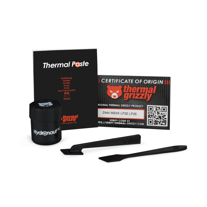 Thermal Grizzly Hydronaut Pro – pâte thermique sans silicone haut de gamme