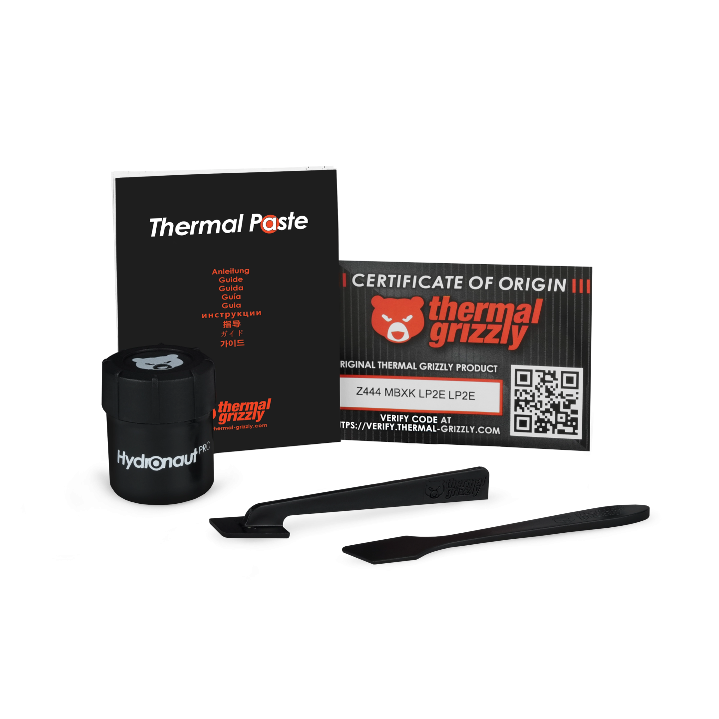 Thermal Grizzly Hydronaut Pro – pâte thermique sans silicone haut de gamme