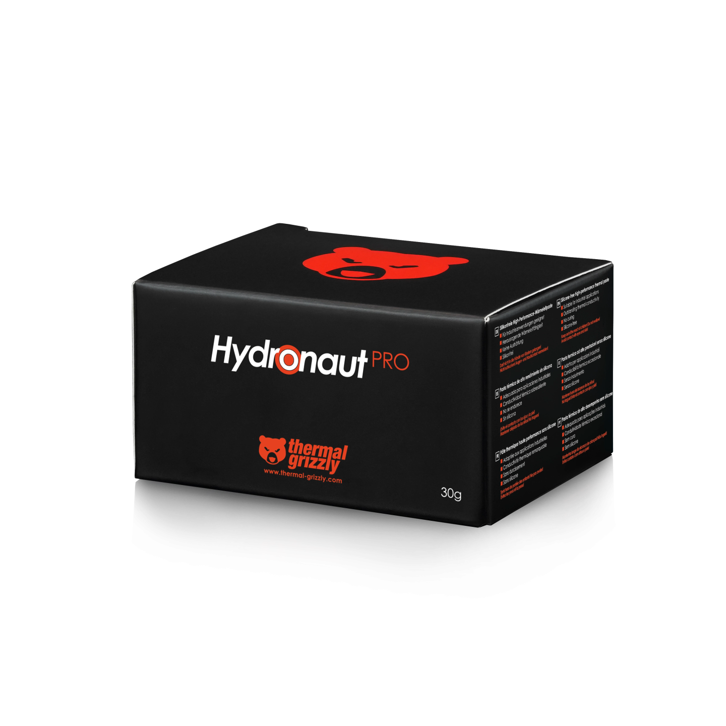 Thermal Grizzly Hydronaut Pro – pâte thermique sans silicone haut de gamme