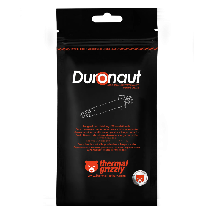 Thermal Grizzly Duronaut – pâte thermique stabilité longue durée