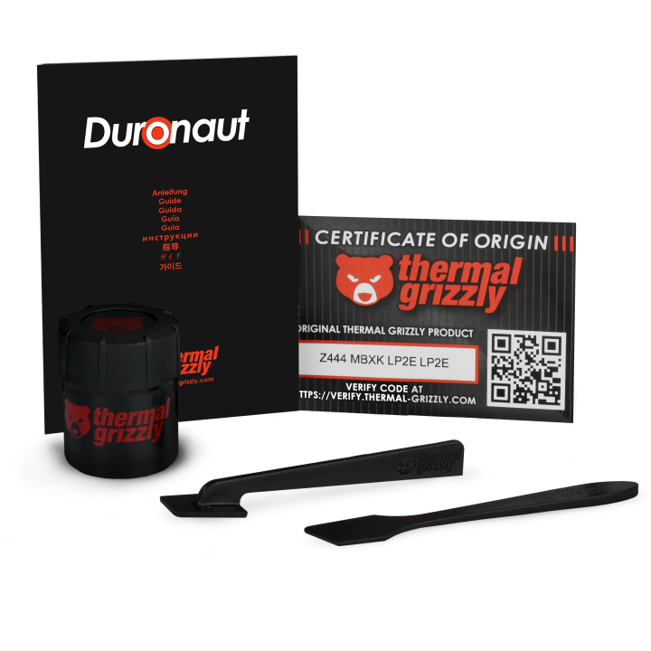 Thermal Grizzly Duronaut – pâte thermique stabilité longue durée
