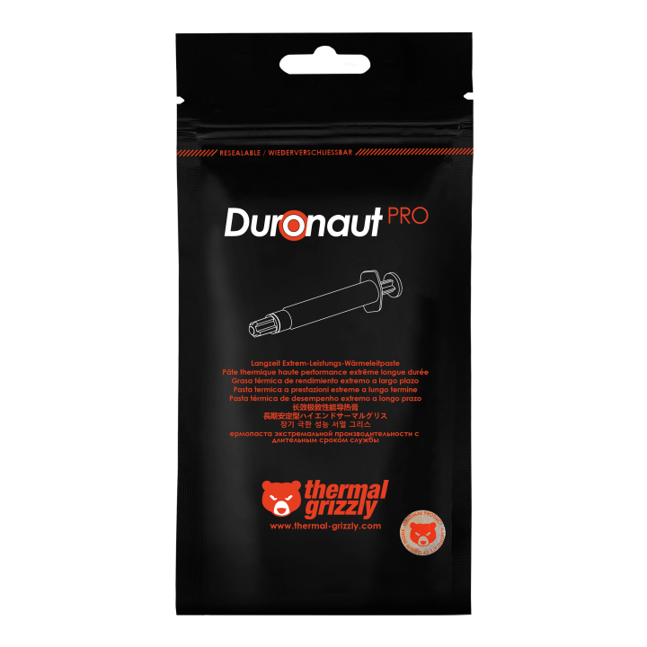 Thermal Grizzly Duronaut Pro – pâte thermique durable haute conductivité
