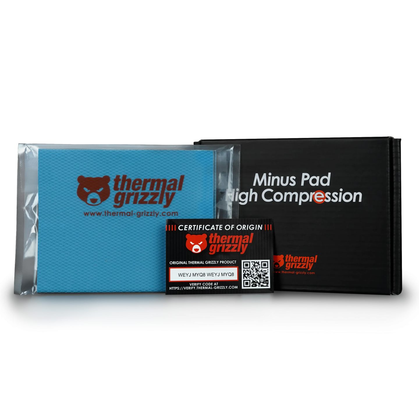 Thermal Grizzly Minus Pad High Compression – pad thermique très compressible