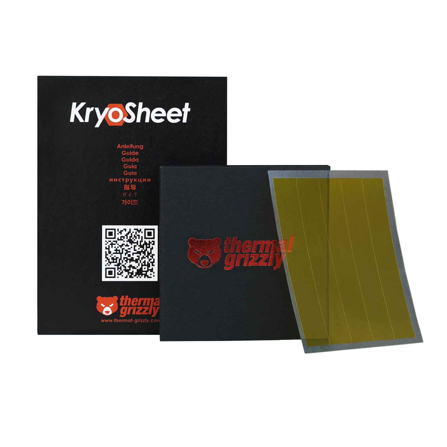 Thermal Grizzly KryoSheet – feuille thermique graphène haute performance