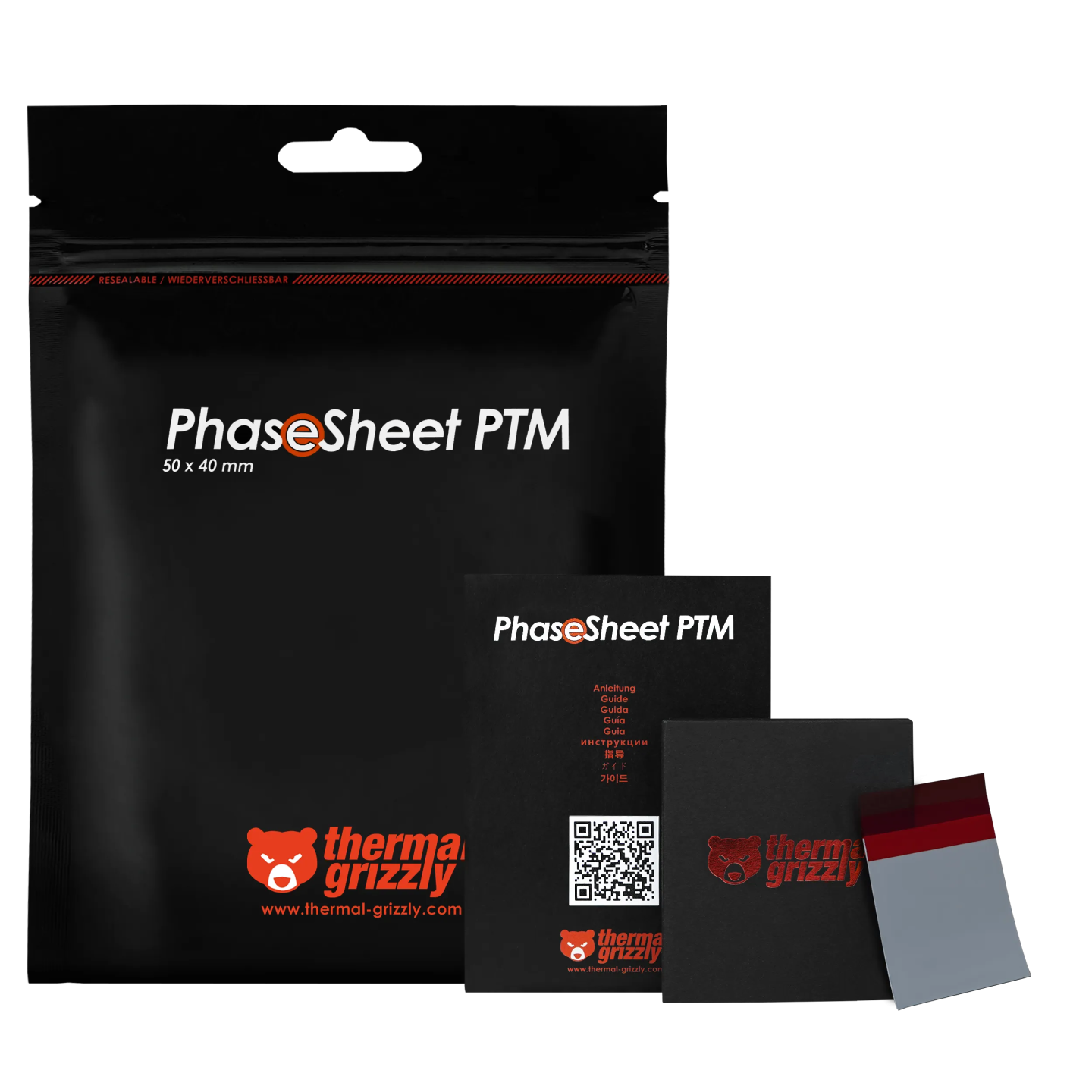 Thermal Grizzly PhaseSheet PTM – feuille à changement de phase
