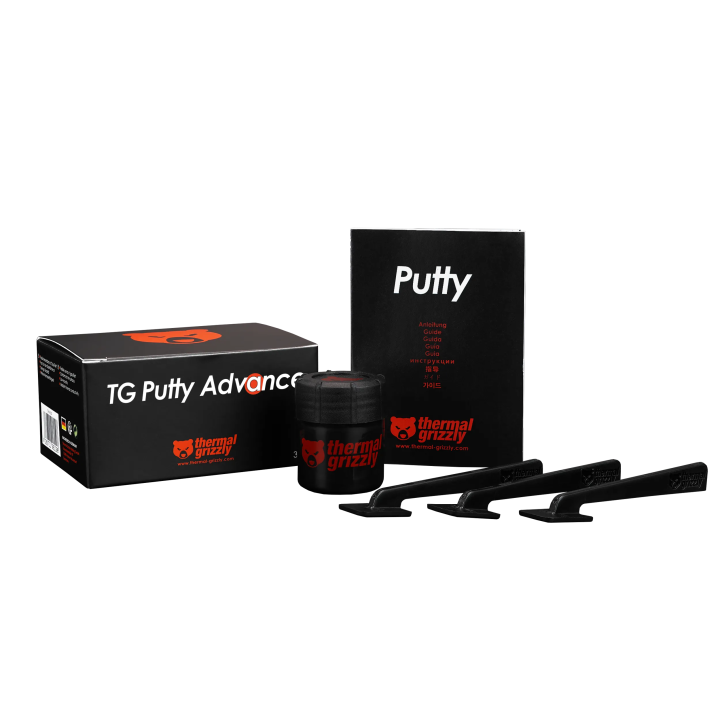 Thermal Grizzly TG Putty – mastic thermique non conducteur (gap filler)