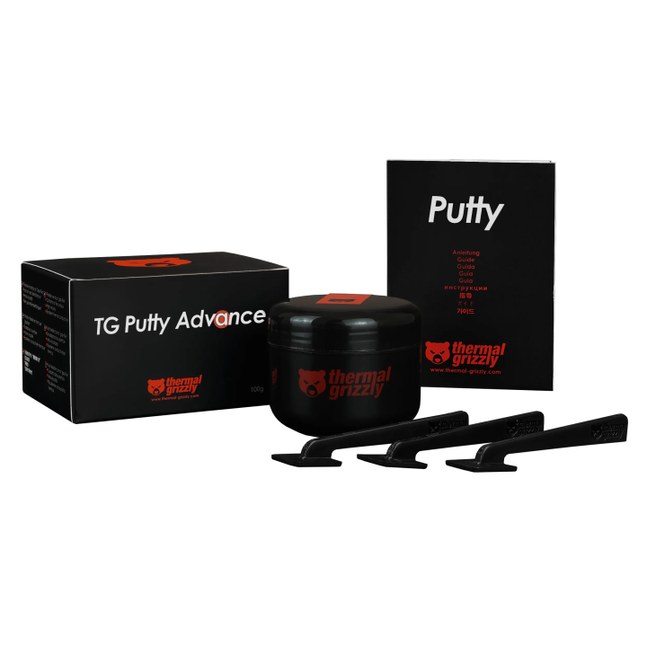 Thermal Grizzly TG Putty – mastic thermique non conducteur (gap filler)