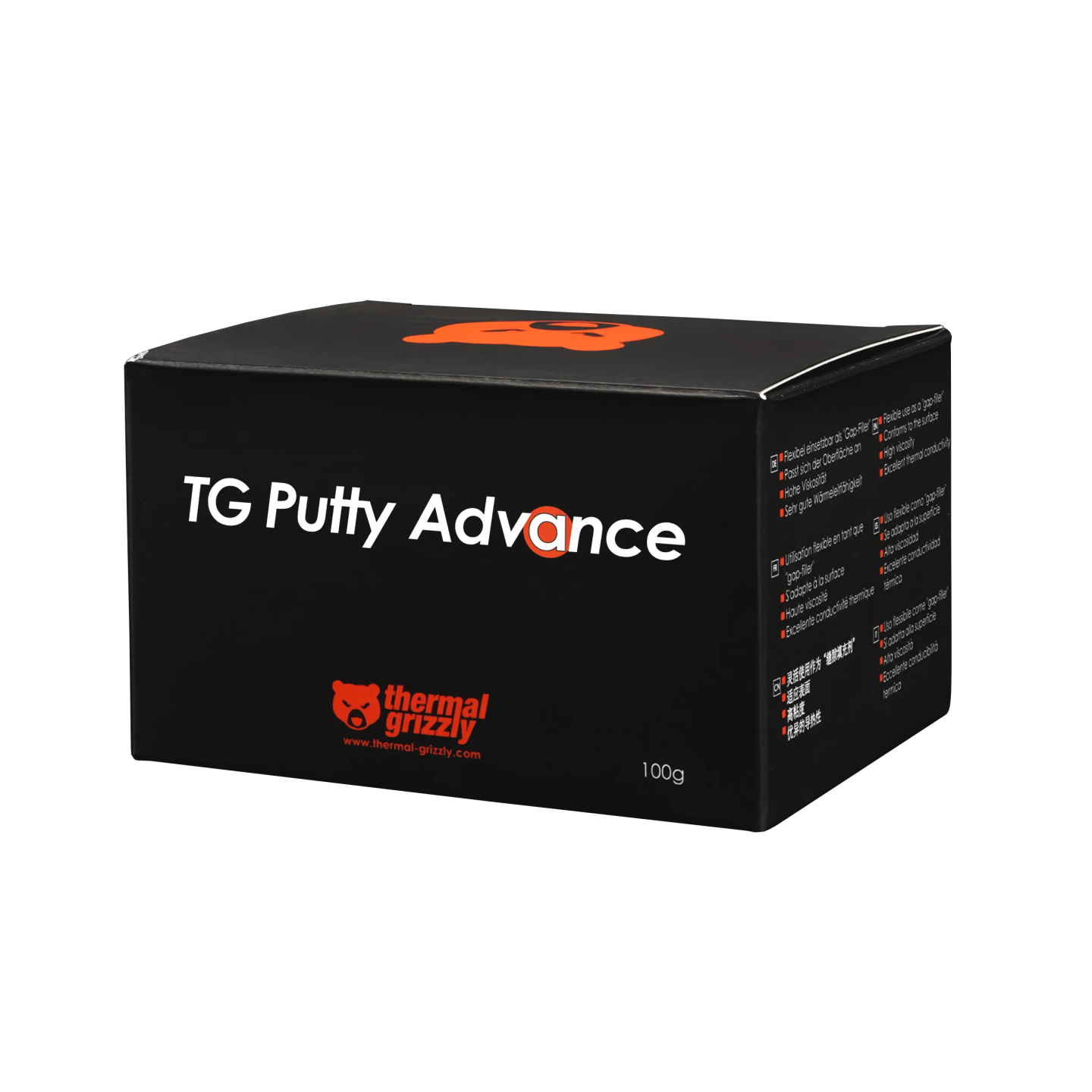 Thermal Grizzly TG Putty – mastic thermique non conducteur (gap filler)