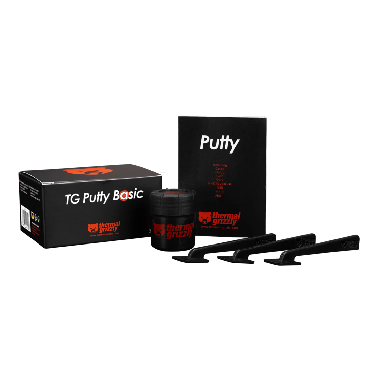 Thermal Grizzly TG Putty – mastic thermique non conducteur (gap filler)