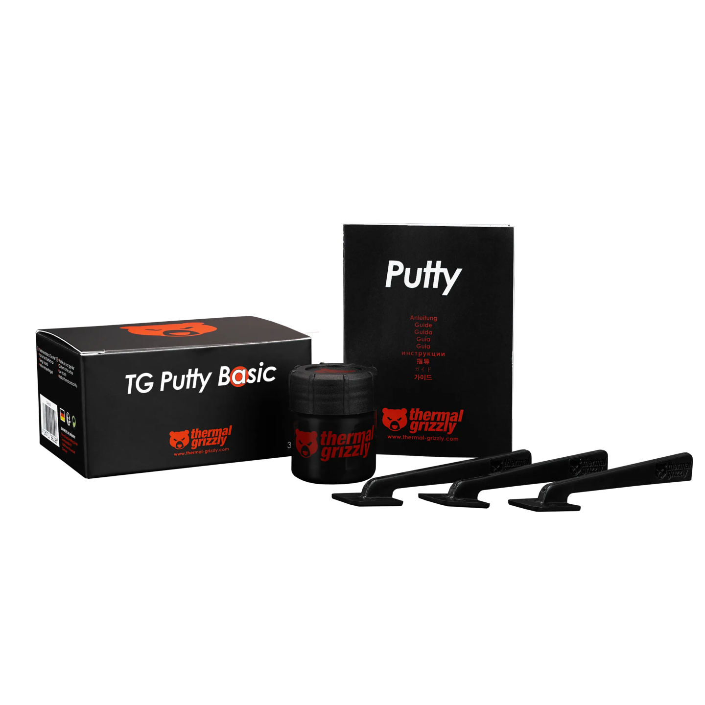 Thermal Grizzly TG Putty – mastic thermique non conducteur (gap filler)