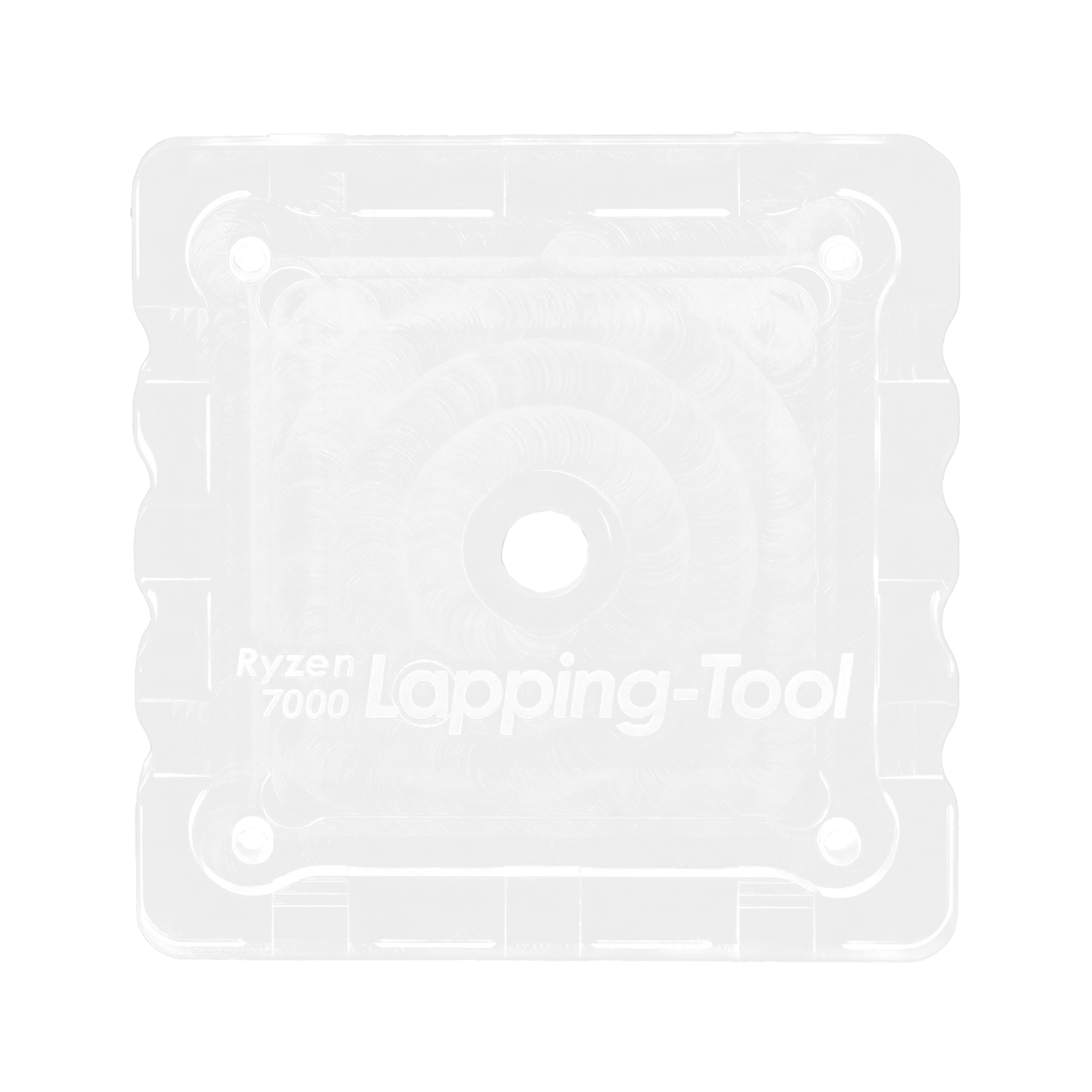 Thermal Grizzly Lapping-Tool Ryzen 7000 – gabarit de rodage heatspreader AM5