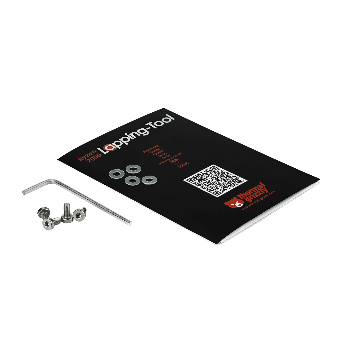 Thermal Grizzly Lapping-Tool Ryzen 7000 – gabarit de rodage heatspreader AM5