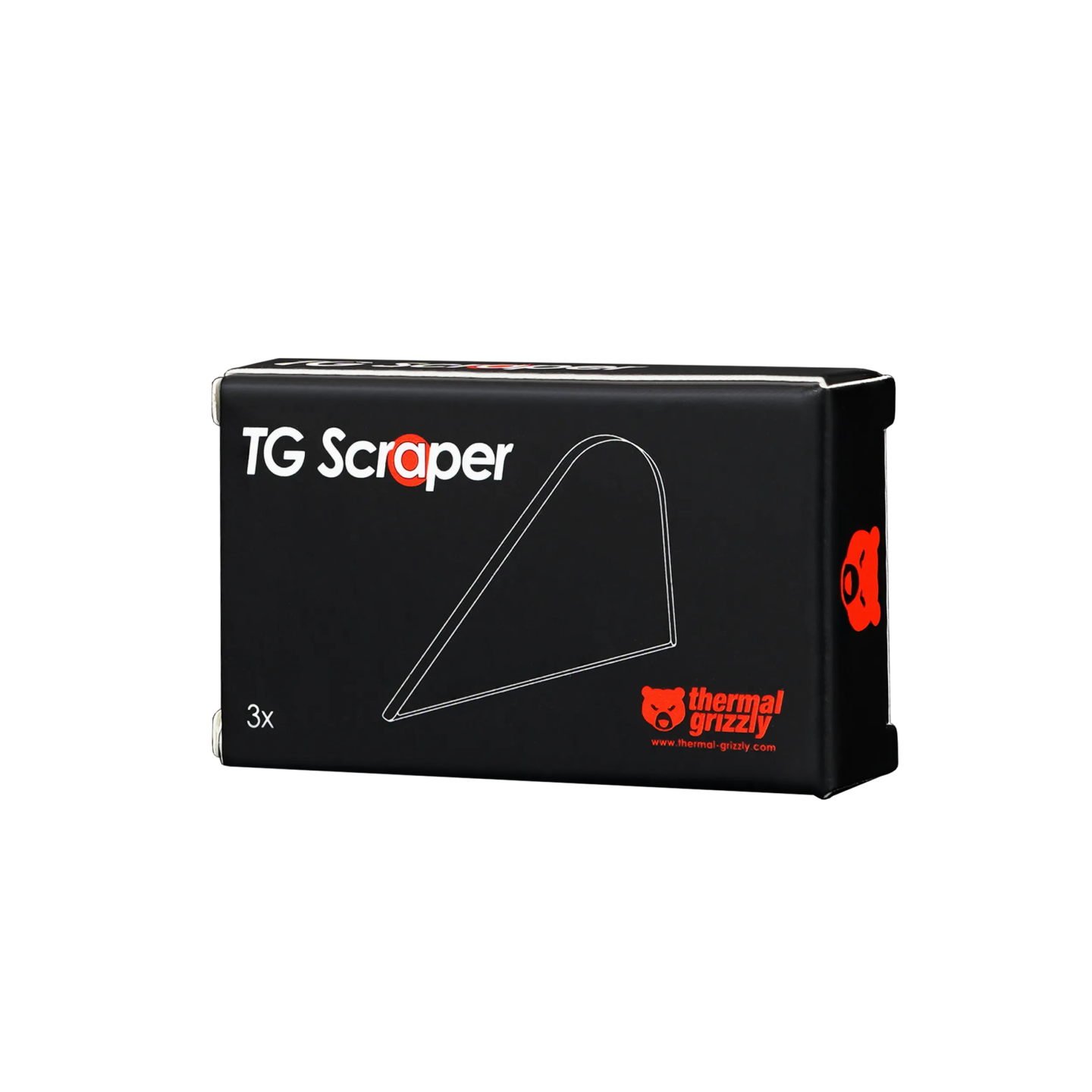 Thermal Grizzly TG Scraper – grattoir acrylique pour delid (lot de 3)