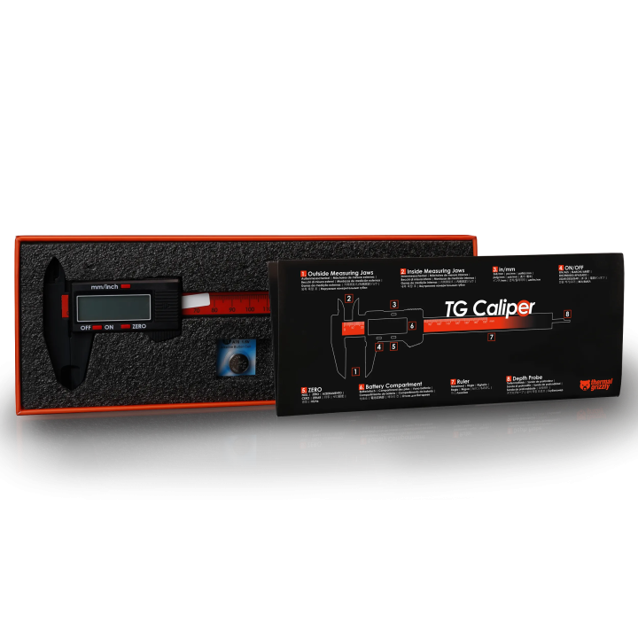 Thermal Grizzly TG Caliper – pied à coulisse numérique 150 mm