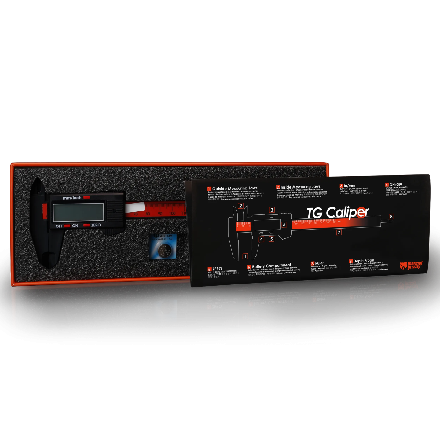 Thermal Grizzly TG Caliper – pied à coulisse numérique 150 mm