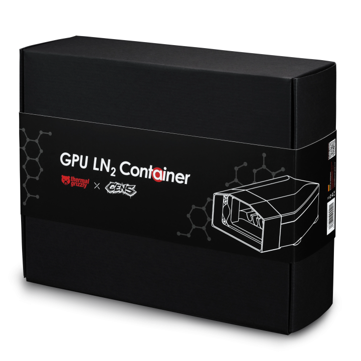 Thermal Grizzly TG × CENS LN2 Container GPU – pot azote liquide