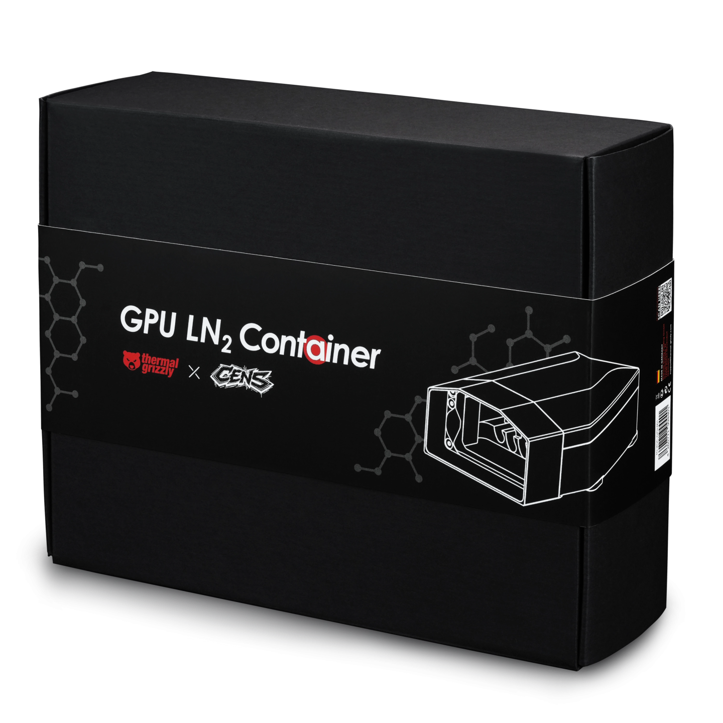 Thermal Grizzly TG × CENS LN2 Container GPU – pot azote liquide