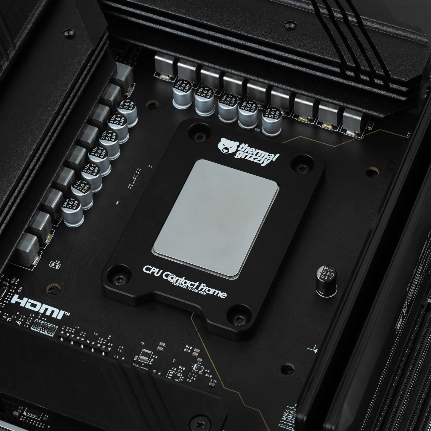 Thermal Grizzly CPU Contact Frame Intel 13e/14e gén. – cadre de contact LGA1700