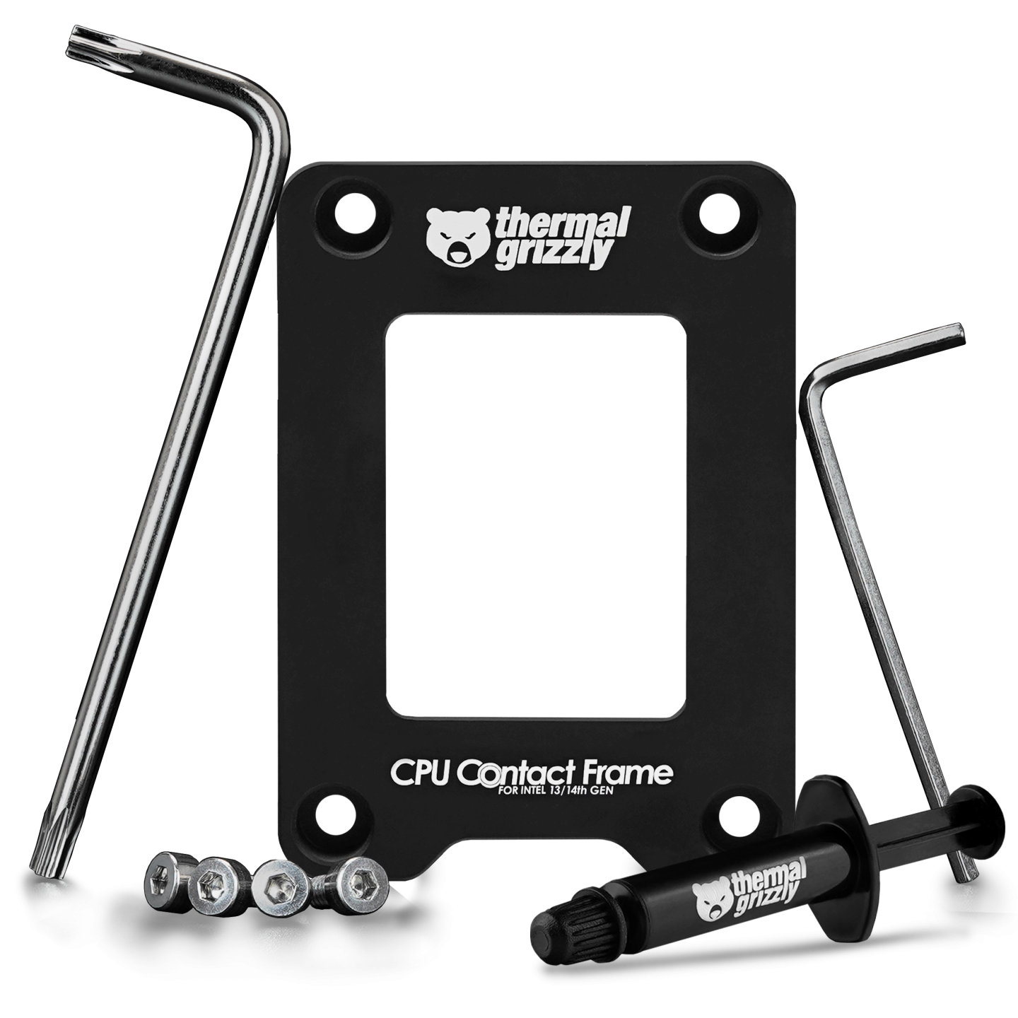 Thermal Grizzly CPU Contact Frame Intel 13e/14e gén. – cadre de contact LGA1700