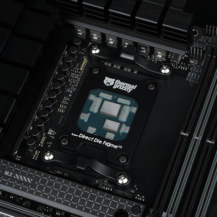 Thermal Grizzly Ryzen 7000 Direct Die Frame V2 – cadre direct-die AM5 X3D