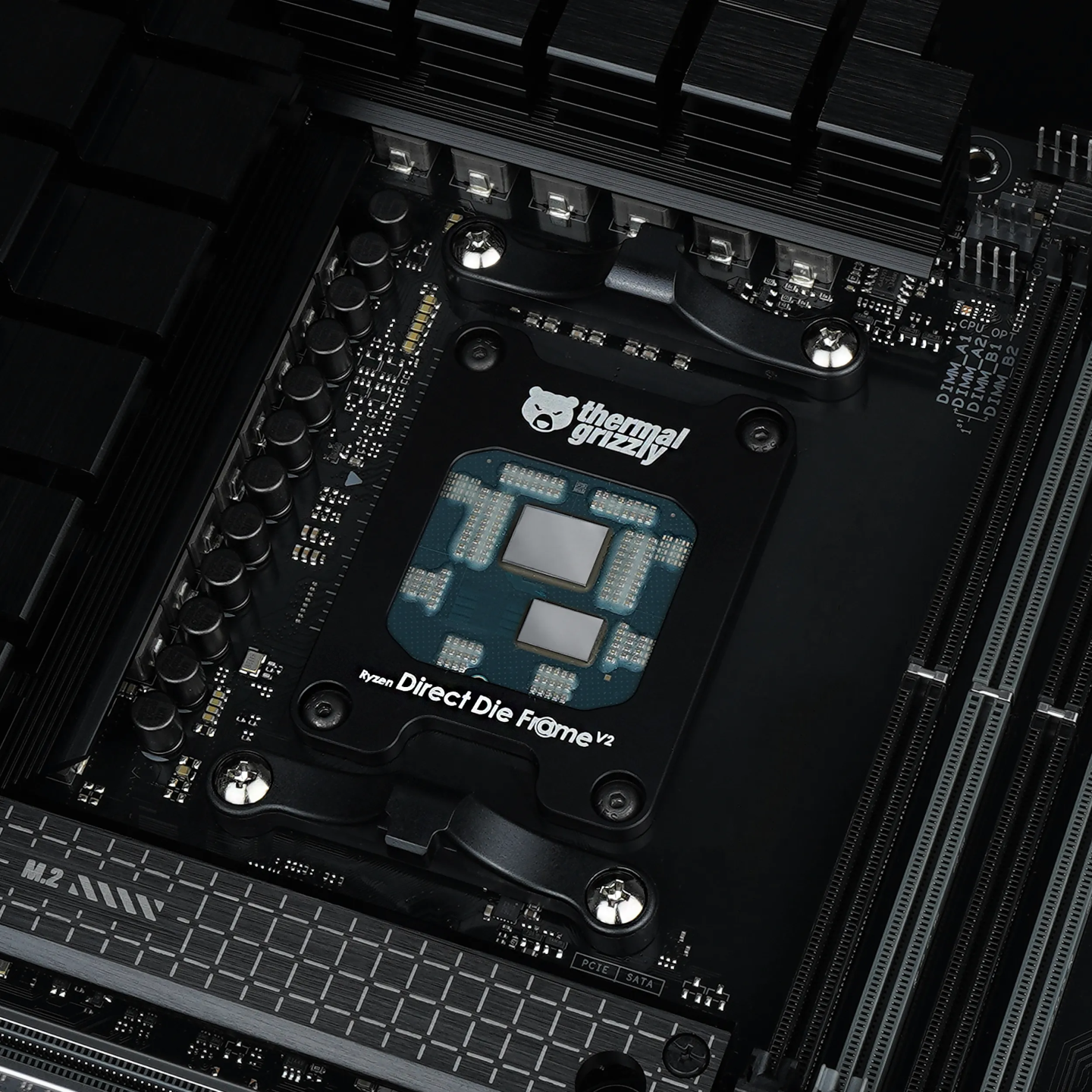 Thermal Grizzly Ryzen 7000 Direct Die Frame V2 – cadre direct-die AM5 X3D