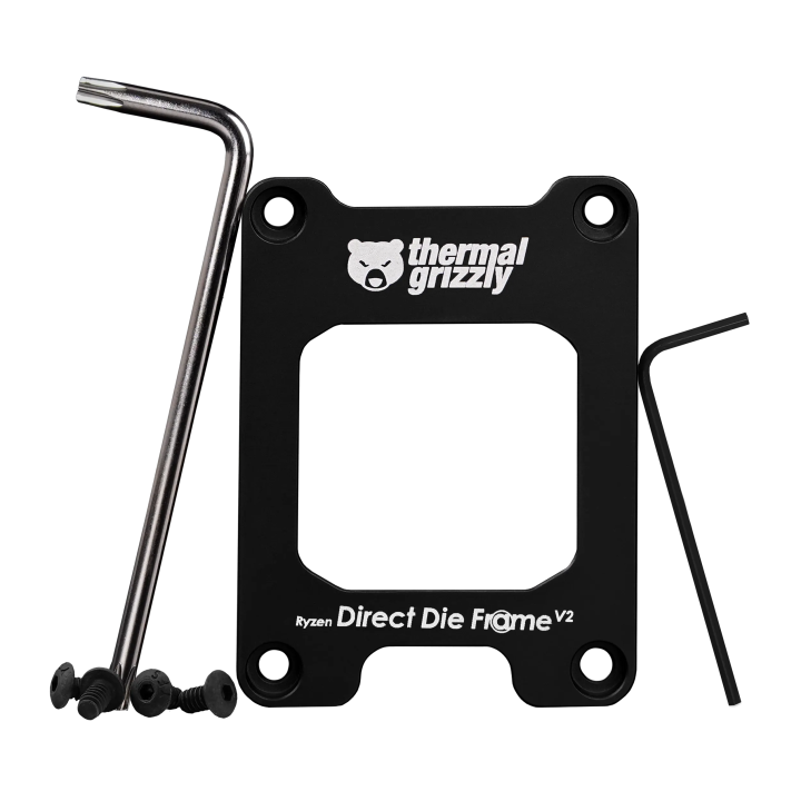 Thermal Grizzly Ryzen 7000 Direct Die Frame V2 – cadre direct-die AM5 X3D