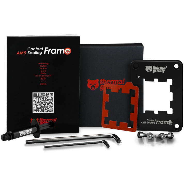 Thermal Grizzly AM5 Contact & Sealing Frame – cadre de contact et joint AM5