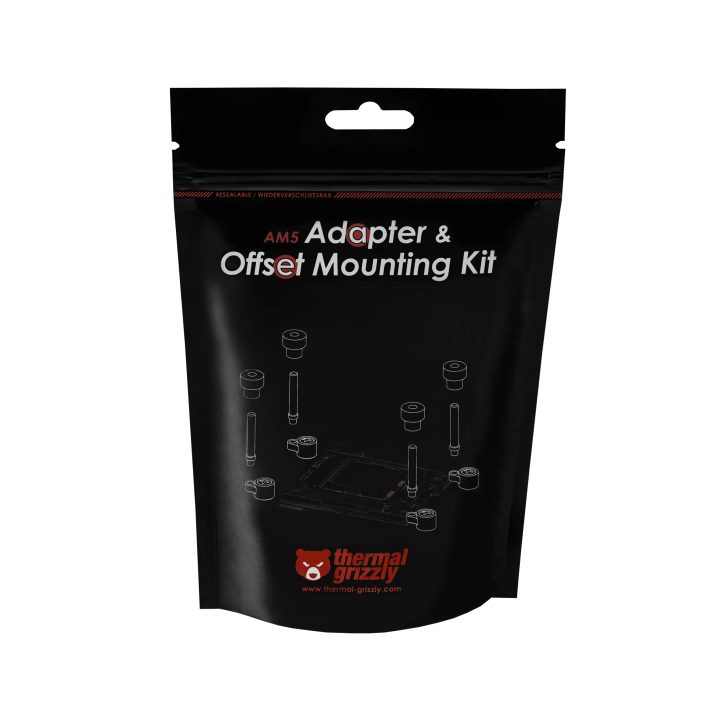 Thermal Grizzly AM5 Adapter & Offset Mounting Kit – kit de montage décalé AM5