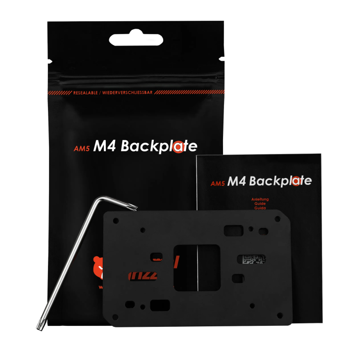 Thermal Grizzly AM5 M4 Backplate – backplate de remplacement filetage M4