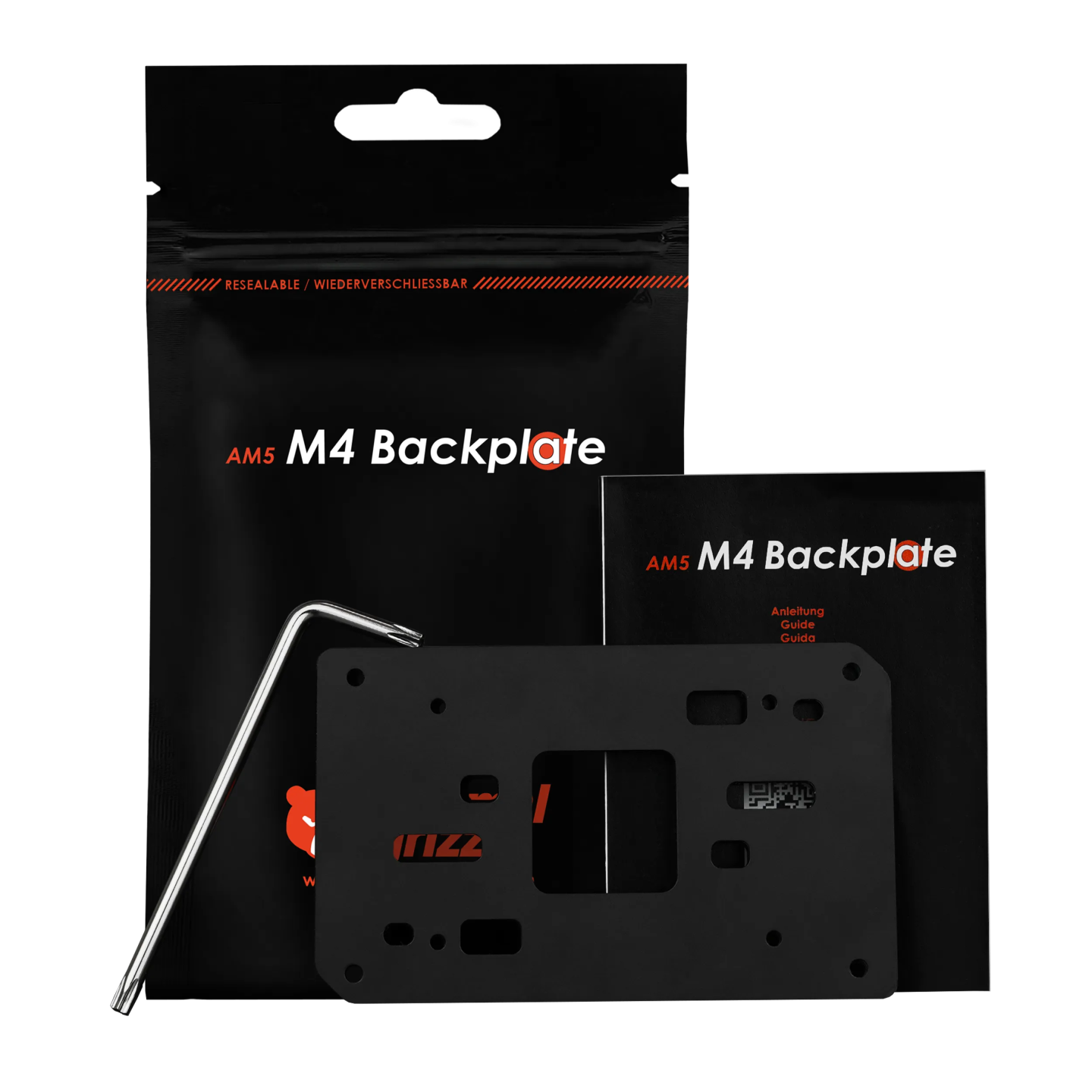 Thermal Grizzly AM5 M4 Backplate – backplate de remplacement filetage M4