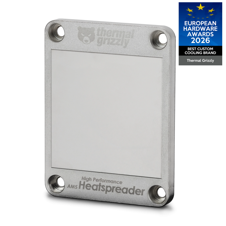 Thermal Grizzly AM5 High Performance Heatspreader – heatspreader cuivre nickelé