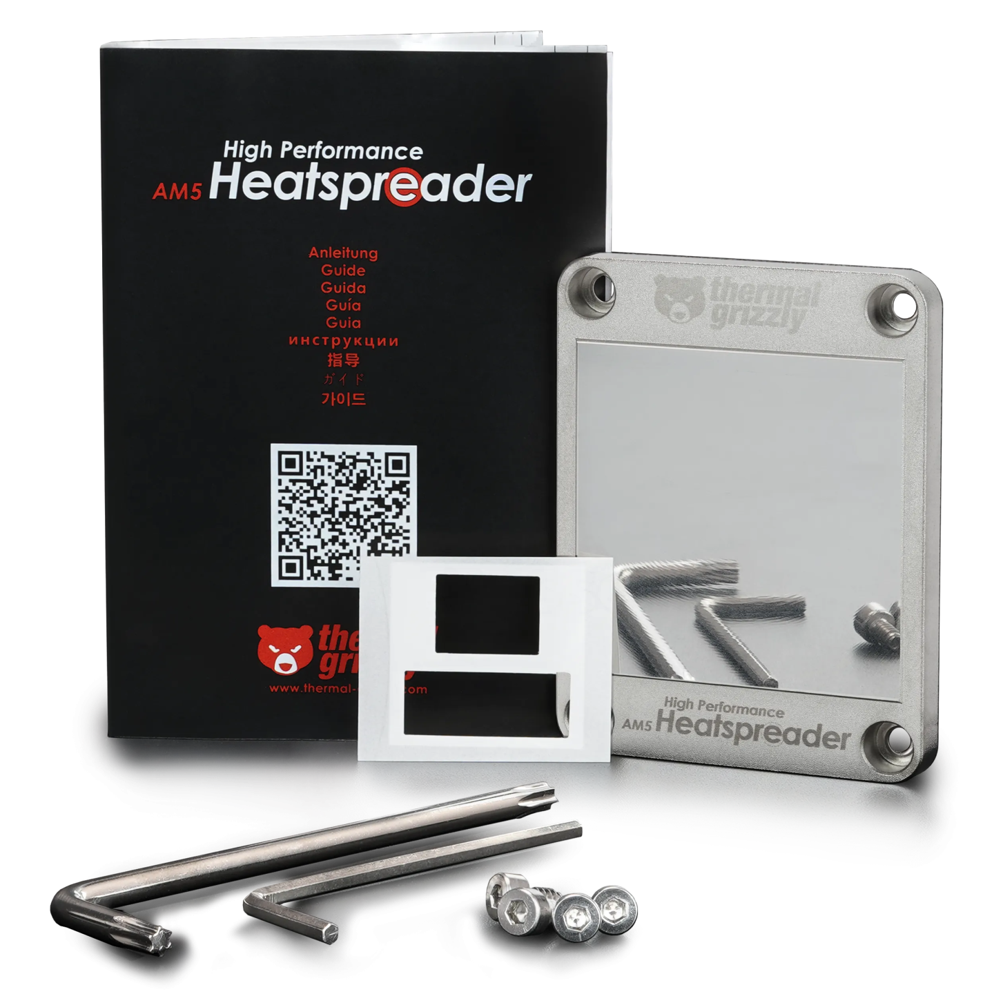Thermal Grizzly AM5 High Performance Heatspreader – heatspreader cuivre nickelé