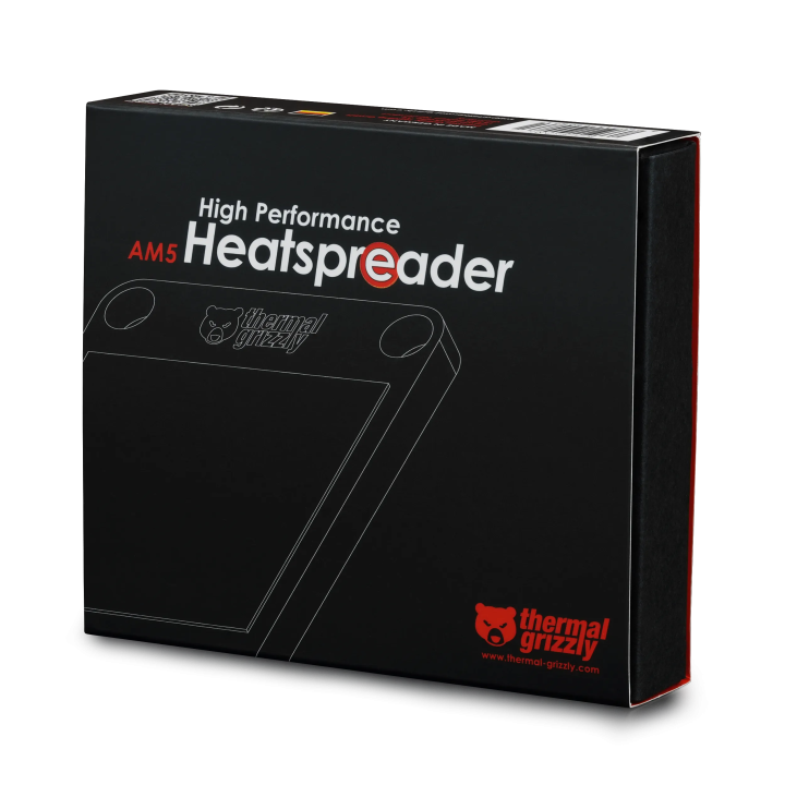 Thermal Grizzly AM5 High Performance Heatspreader – heatspreader cuivre nickelé