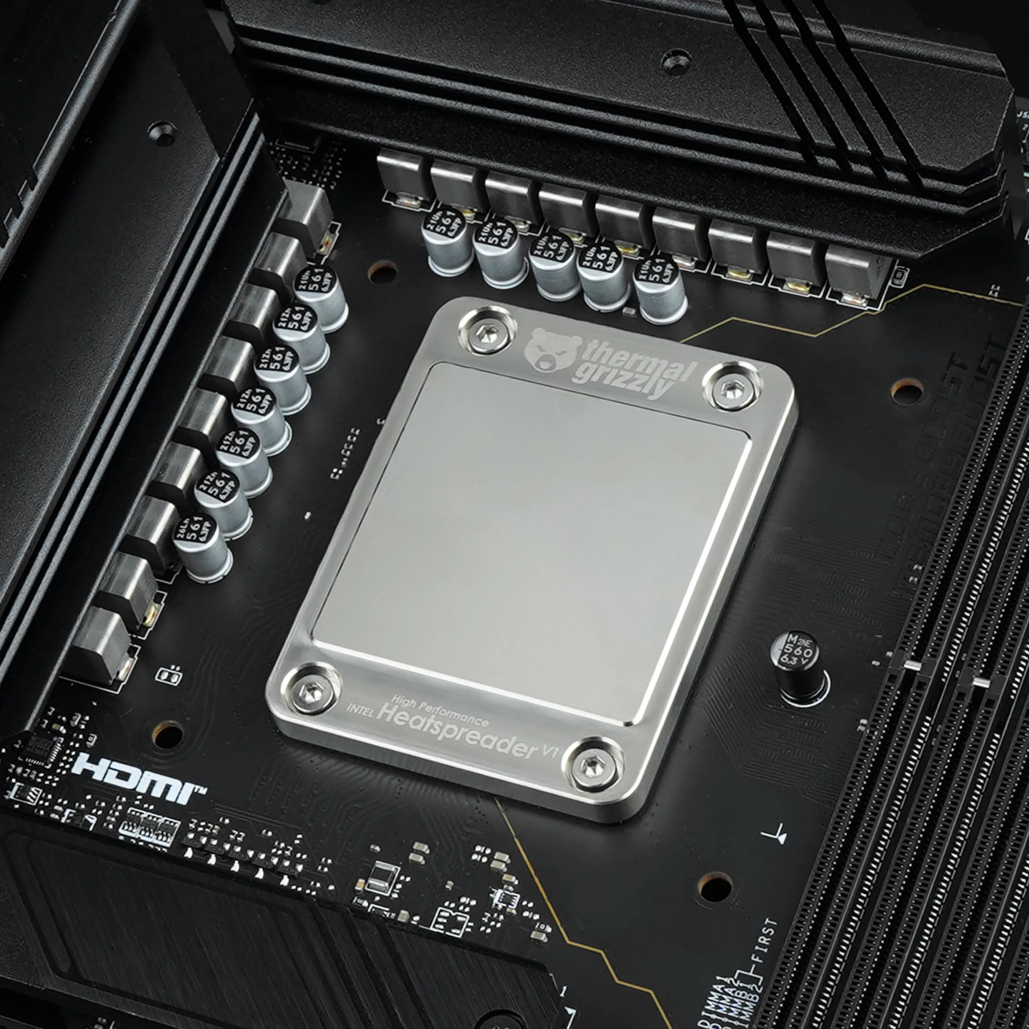 Thermal Grizzly Intel High Performance Heatspreader V1 – cuivre nickelé