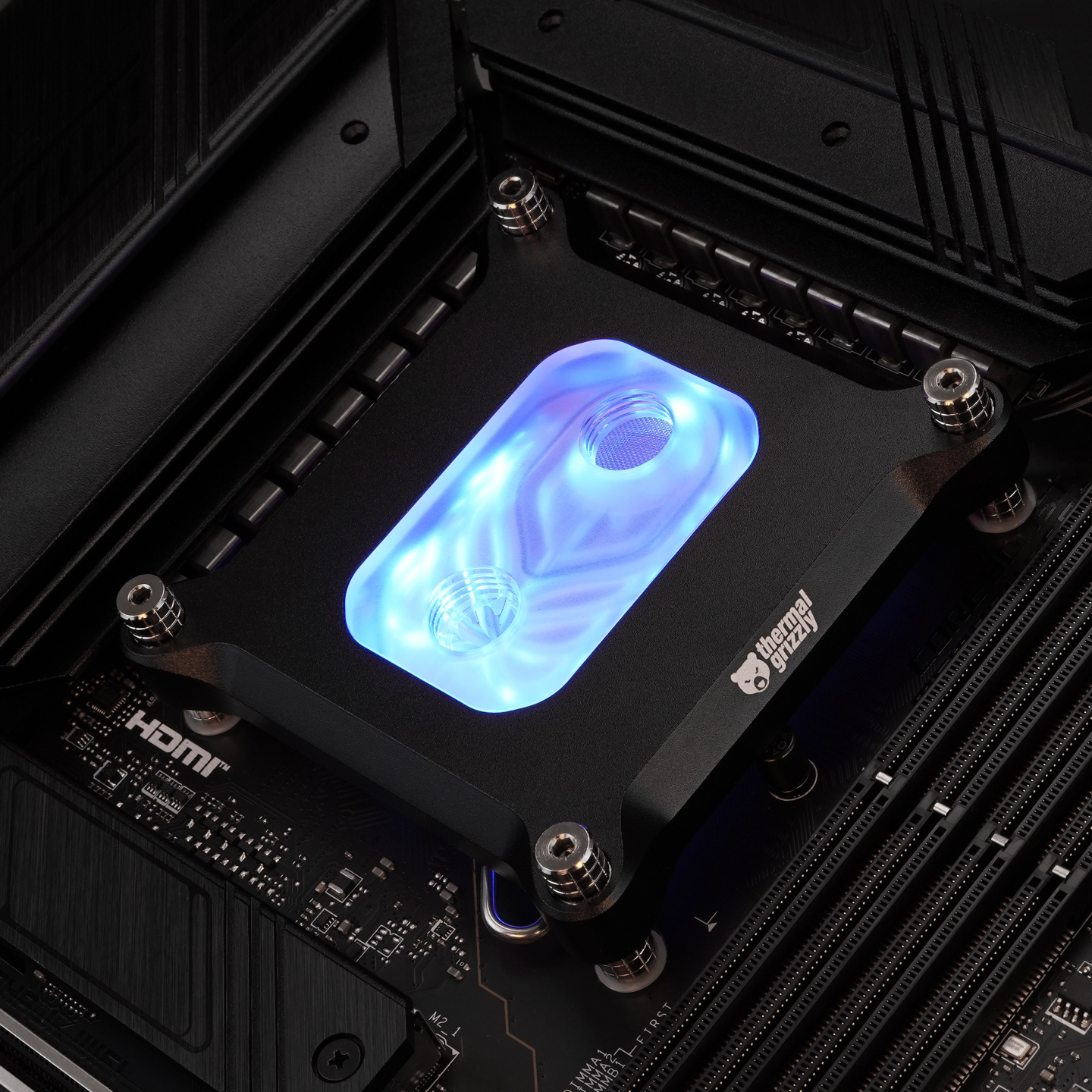 Thermal Grizzly Mycro Pro RGB – waterblock CPU AM5 / Intel LGA1851