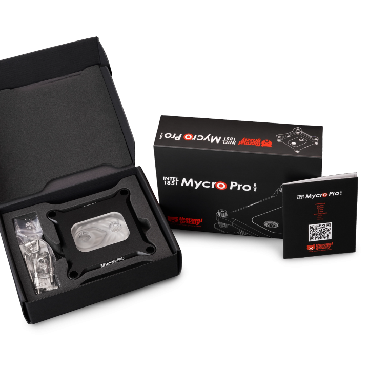 Thermal Grizzly Mycro Pro RGB – waterblock CPU AM5 / Intel LGA1851