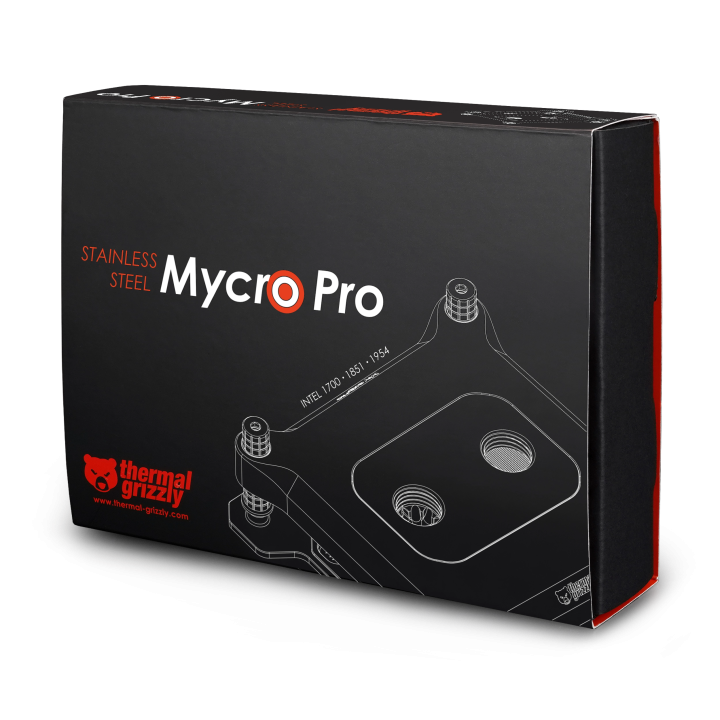 Thermal Grizzly Mycro Pro Stainless Steel – waterblock CPU inox