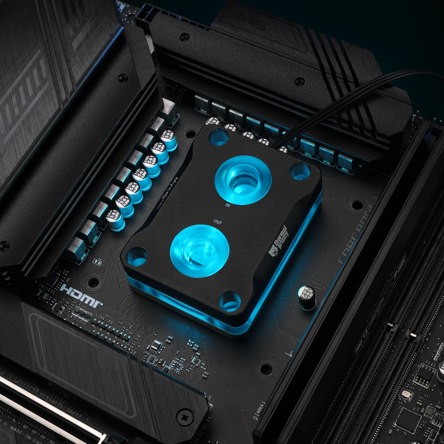 Thermal Grizzly Mycro Direct-Die Pro RGB V1 – waterblock CPU direct-die Intel