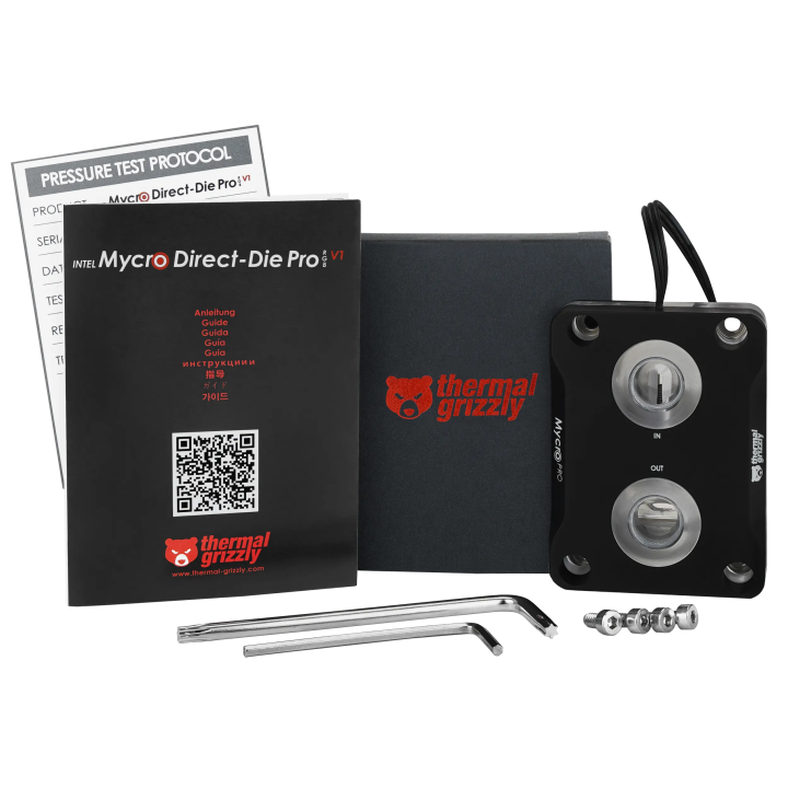 Thermal Grizzly Mycro Direct-Die Pro RGB V1 – waterblock CPU direct-die Intel