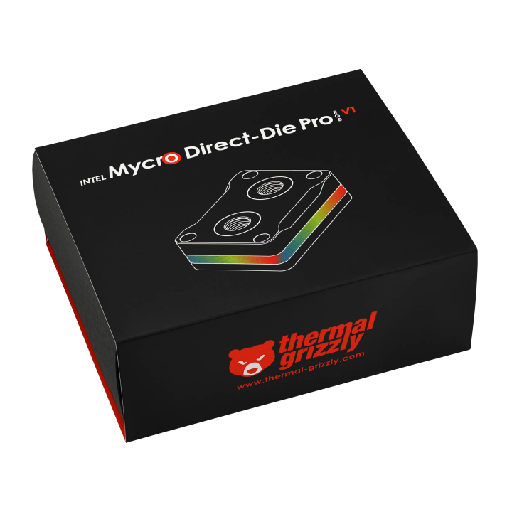 Thermal Grizzly Mycro Direct-Die Pro RGB V1 – waterblock CPU direct-die Intel
