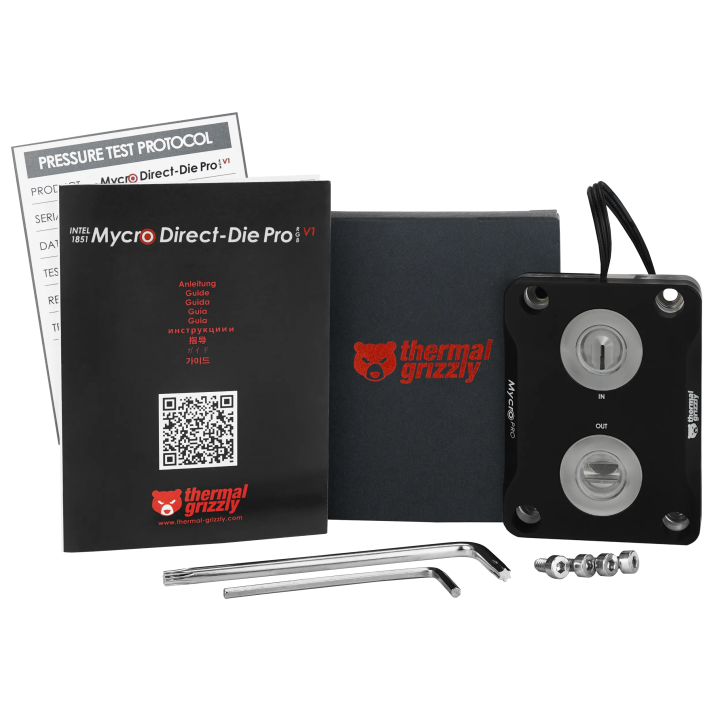 Thermal Grizzly Mycro Direct-Die Pro RGB V1 – waterblock CPU direct-die Intel