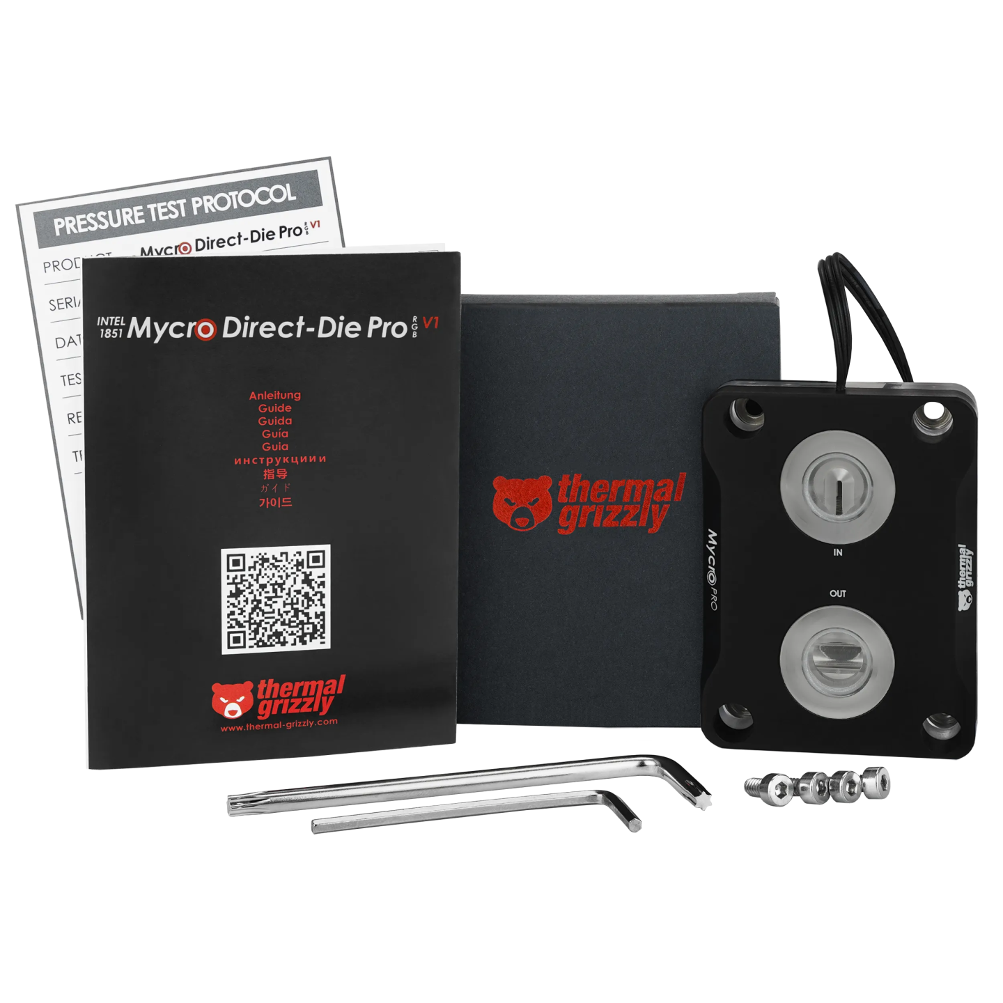 Thermal Grizzly Mycro Direct-Die Pro RGB V1 – waterblock CPU direct-die Intel