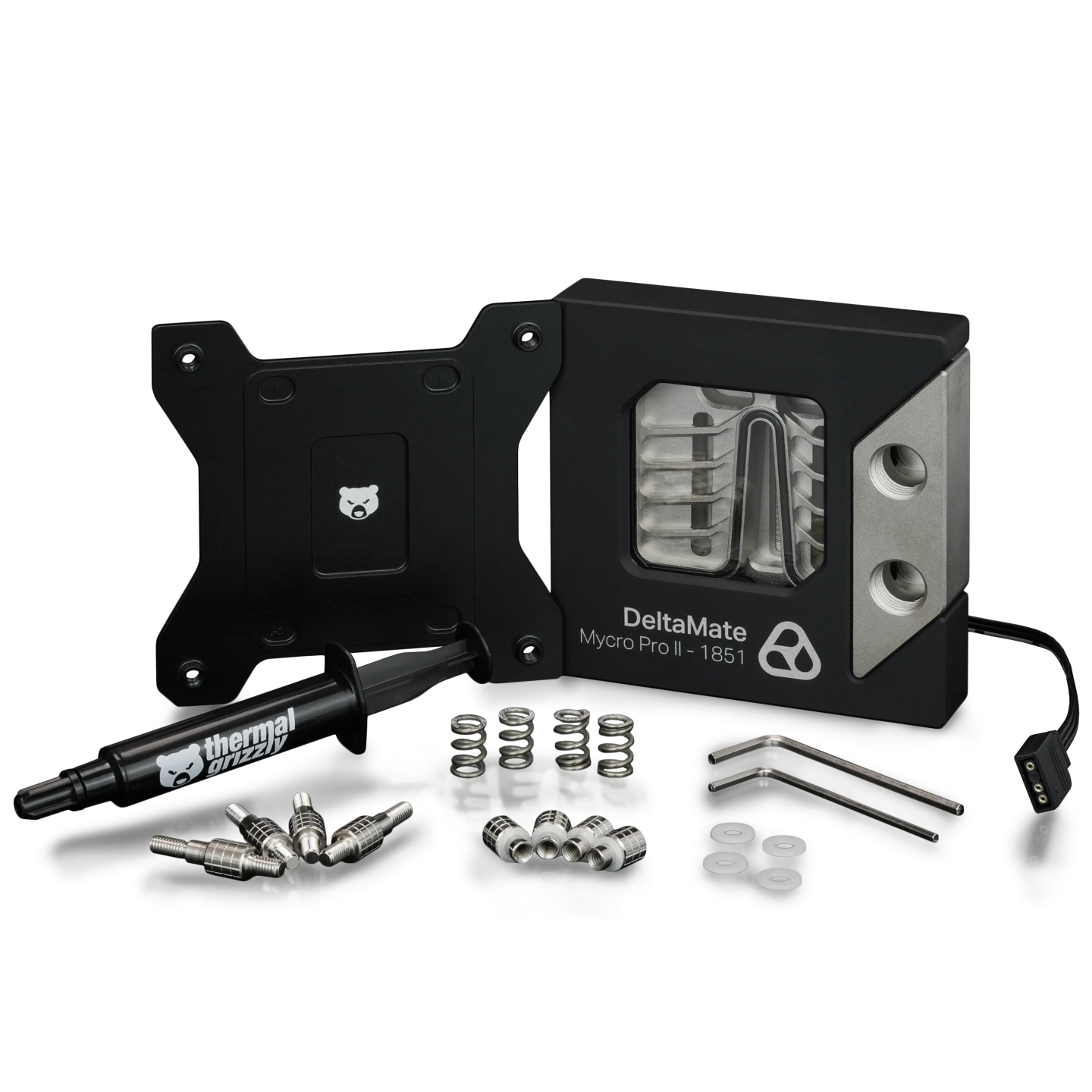 Thermal Grizzly DeltaMate CPU Block MPII – waterblock CPU premium AM5 / LGA1851