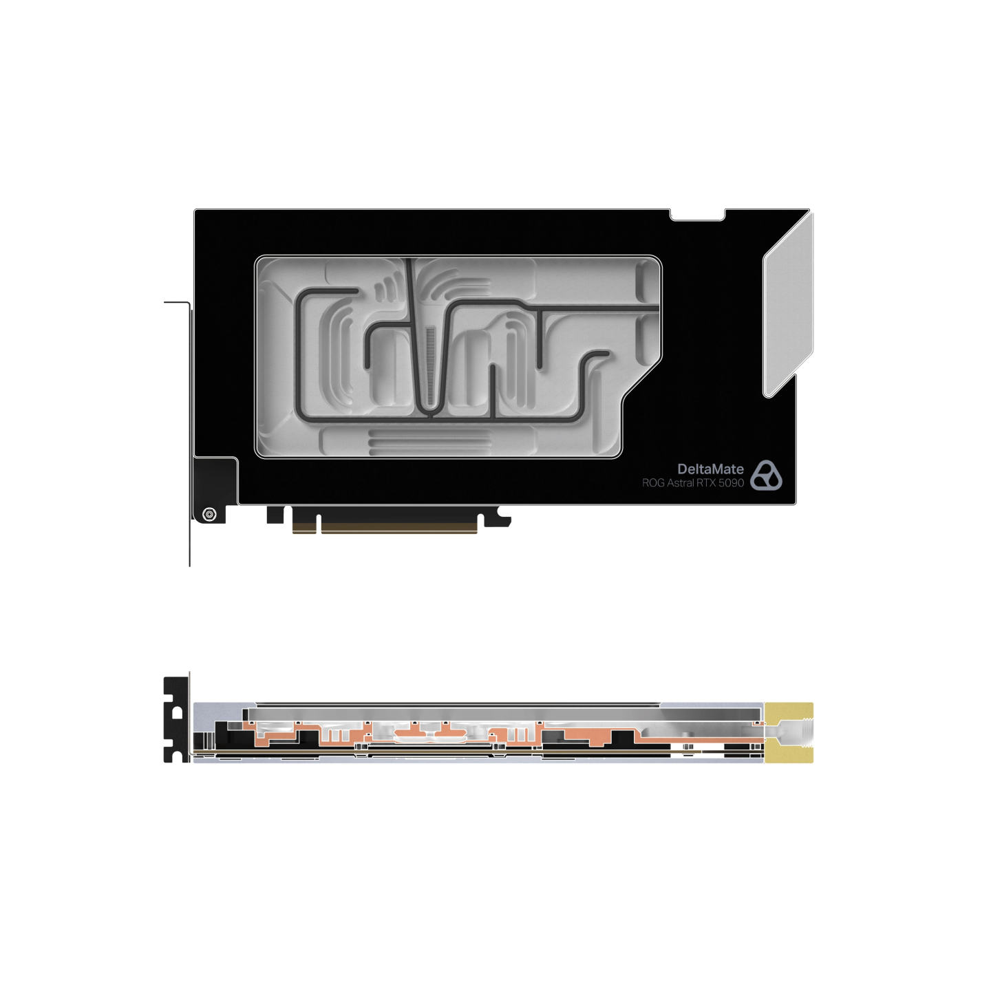 Thermal Grizzly DeltaMate GPU Block – waterblock GPU RTX 5090 / 5080