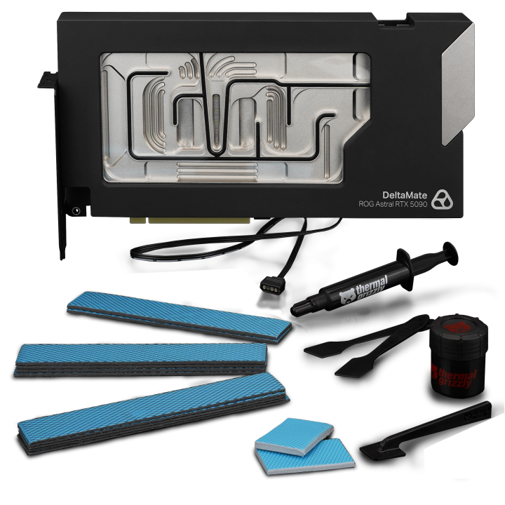 Thermal Grizzly DeltaMate GPU Block – waterblock GPU RTX 5090 / 5080