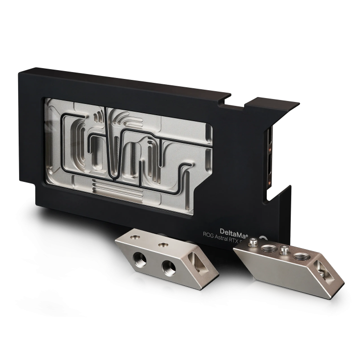 Thermal Grizzly DeltaMate GPU Block Through Terminal – terminal 4 ports